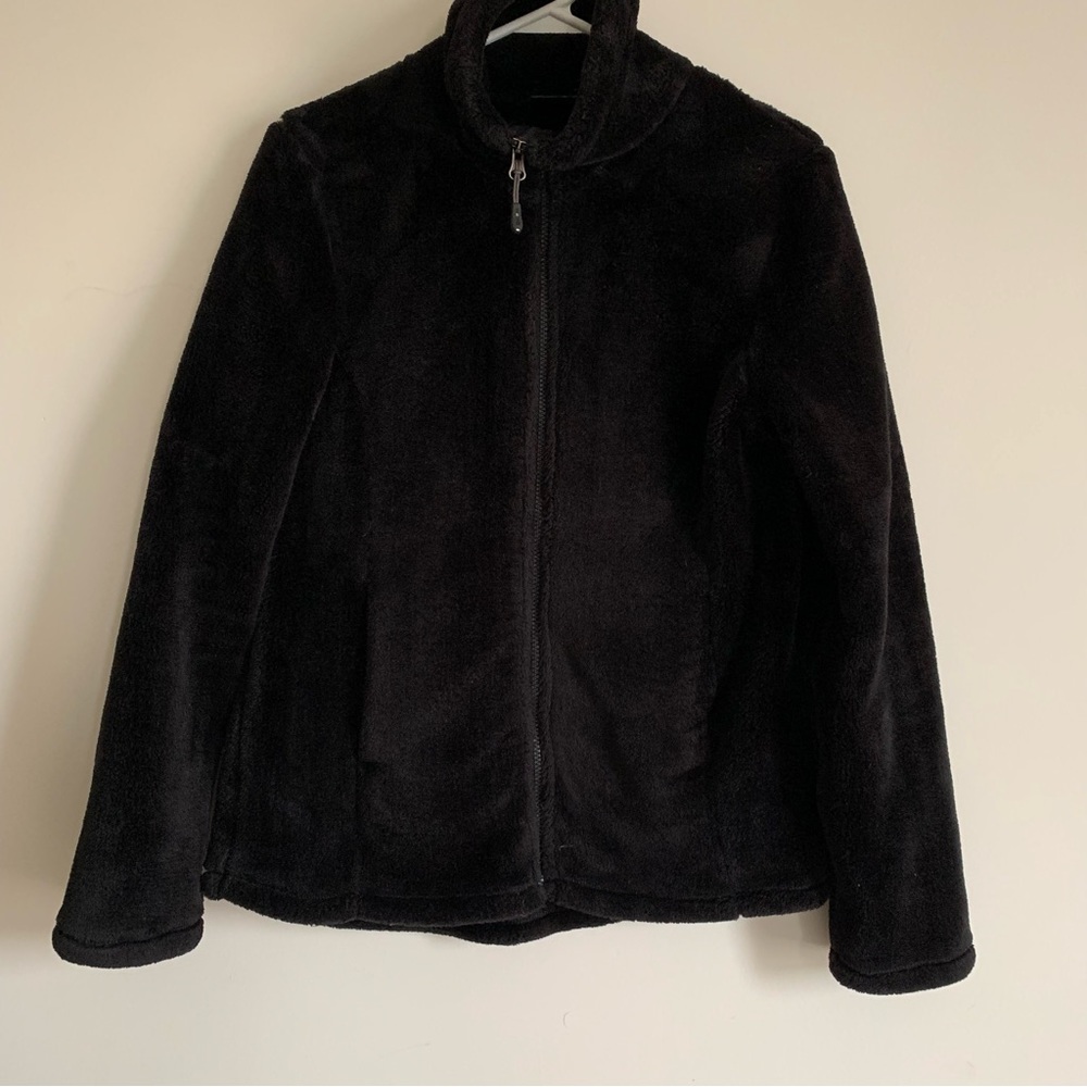 32 Degrees Fluffy black jacket Women’s Medium
